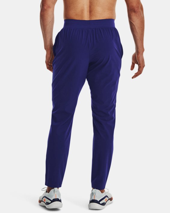 Men's UA Stretch Woven Pants, Blue, pdpMainDesktop image number 1